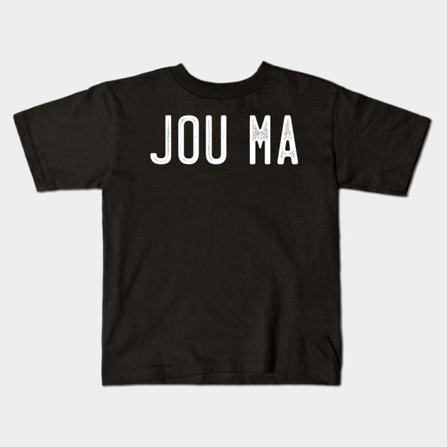 Jou Ma Funny South Africa Humor | Afrikaans Language | Jou Ma Se Kids T-Shirt by BraaiNinja